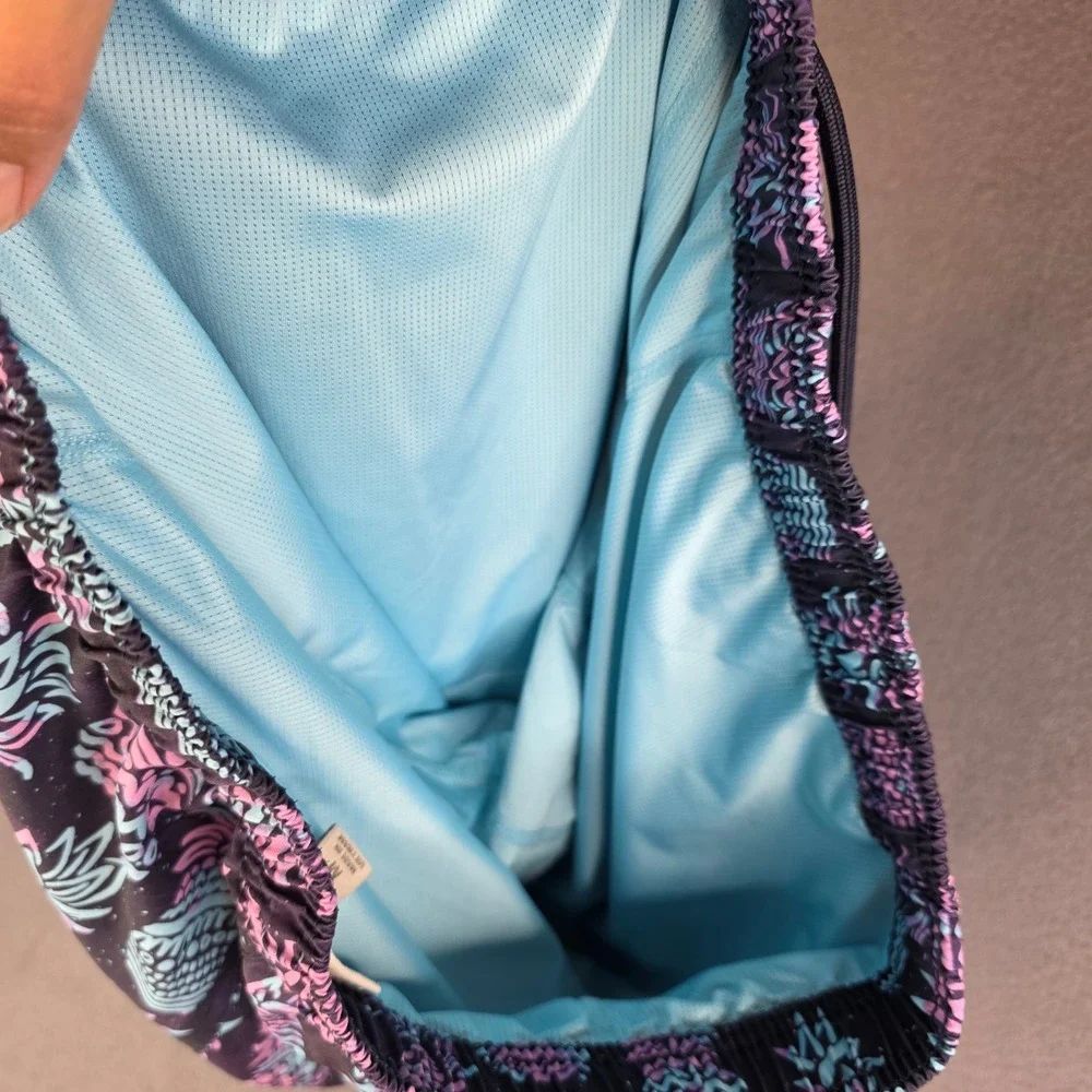 Goodfellow & Co Swim Trunks Mens Medium Purple Pineapple Print 7